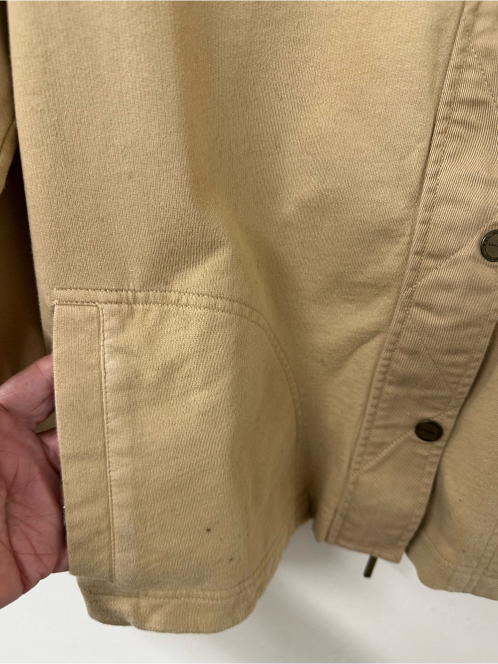 Lauren Ralph Lauren Tan Utility Jacket - Picture 3 of 10